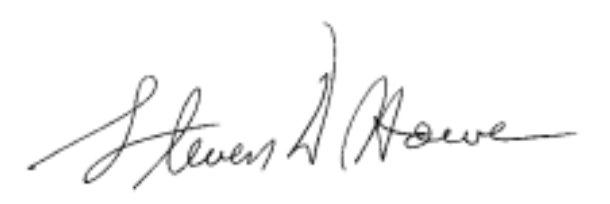 Steve Howe’s signature